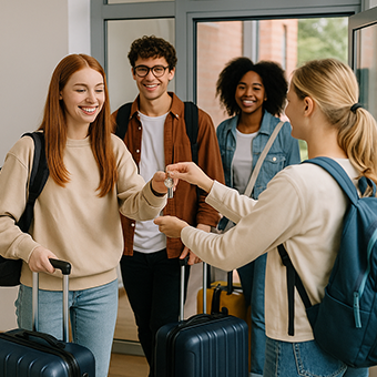 Alojamiento universitario en Europa