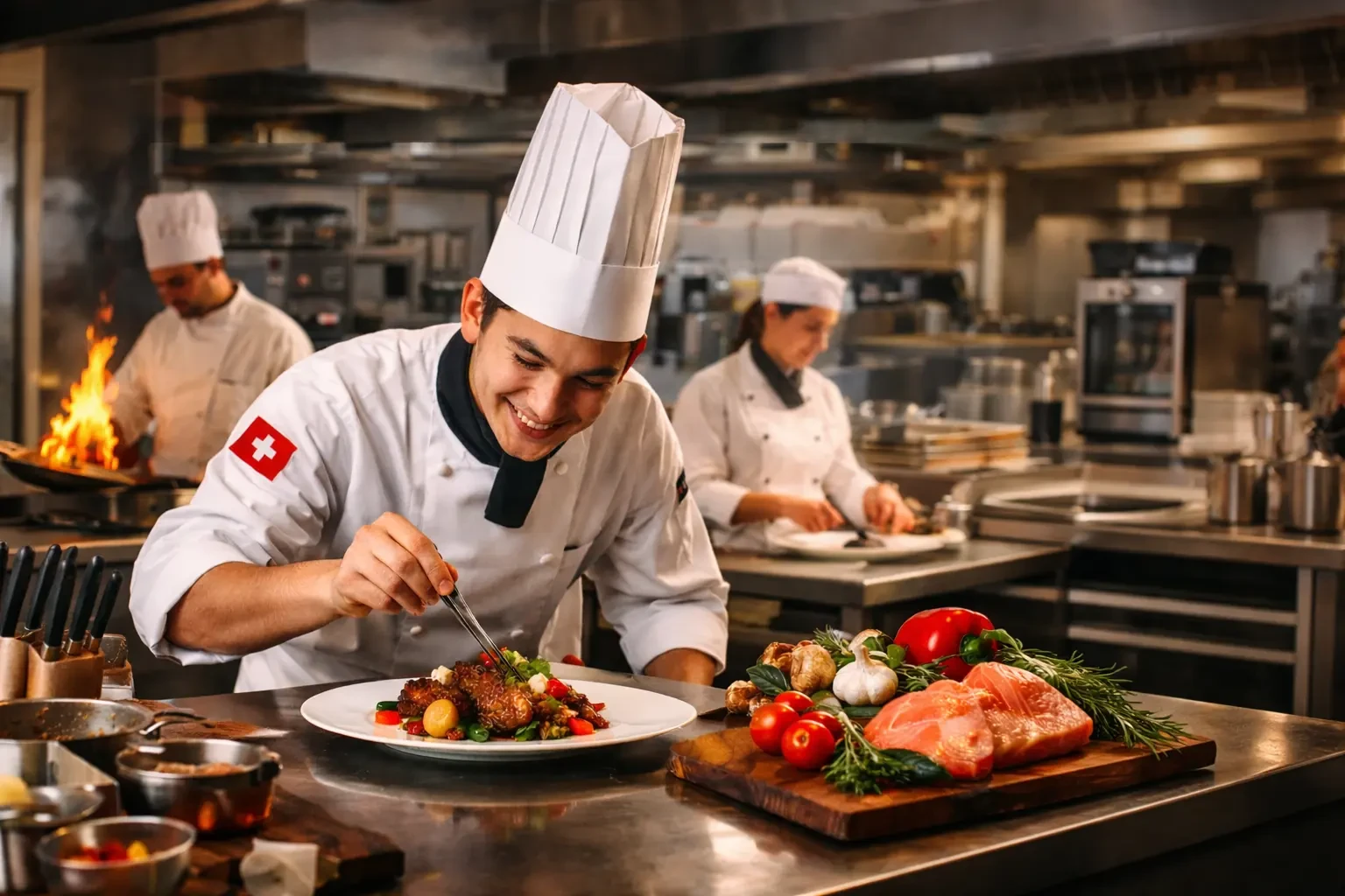 Grado en Artes Culinarias en Suiza