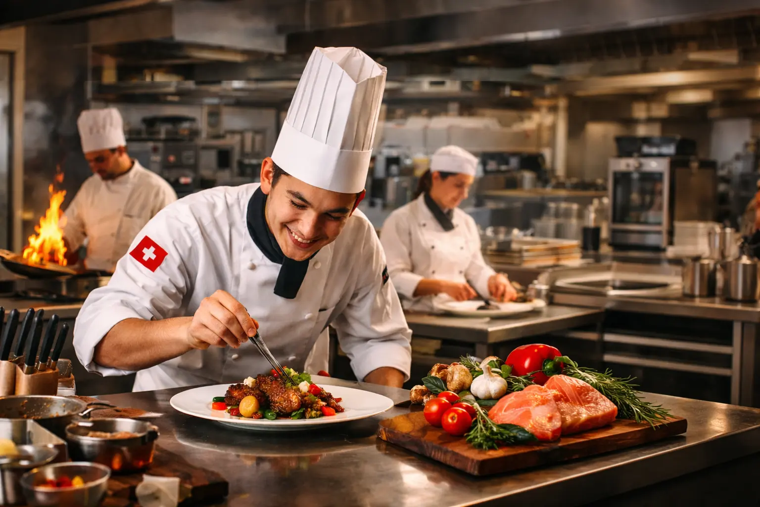 Grado en Artes Culinarias en Suiza